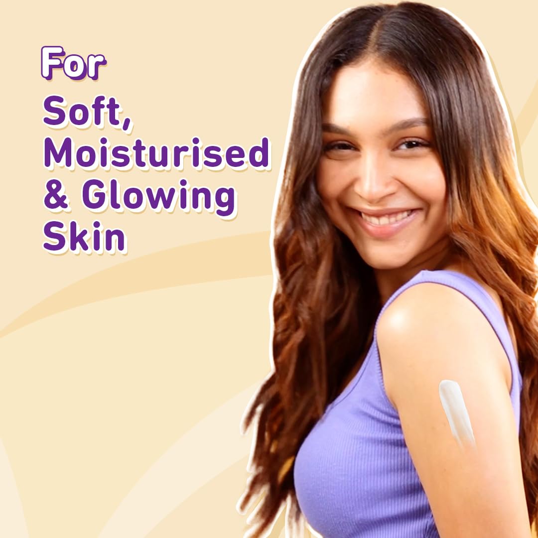 Plum BodyLovin Vanilla Caramello Body Lotion, Cocoa Butter & Vitamin B5, Warm Vanilla Fragrance - packaging