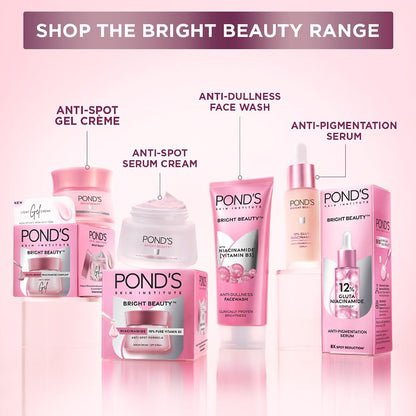 POND'S Bright Beauty Face Wash for Women, 200 ml, with Vitamin B3, Skin Cleansing - in use