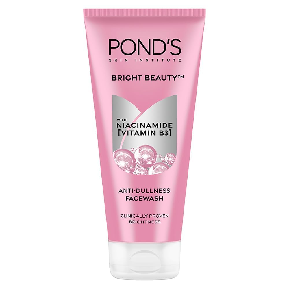 POND'S Bright Beauty Vitamin B3+ Face Wash, 200g, Unisex Daily Facial Cleanser
