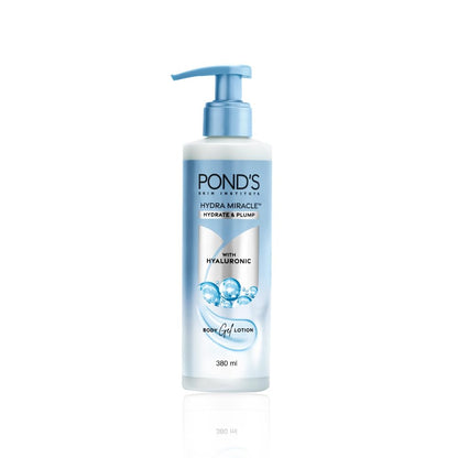 POND'S Hydra Gel Body Lotion with Hyaluronic Acid Vitamin E Niacinamide, Lightweight Non-Sticky Formula (10)