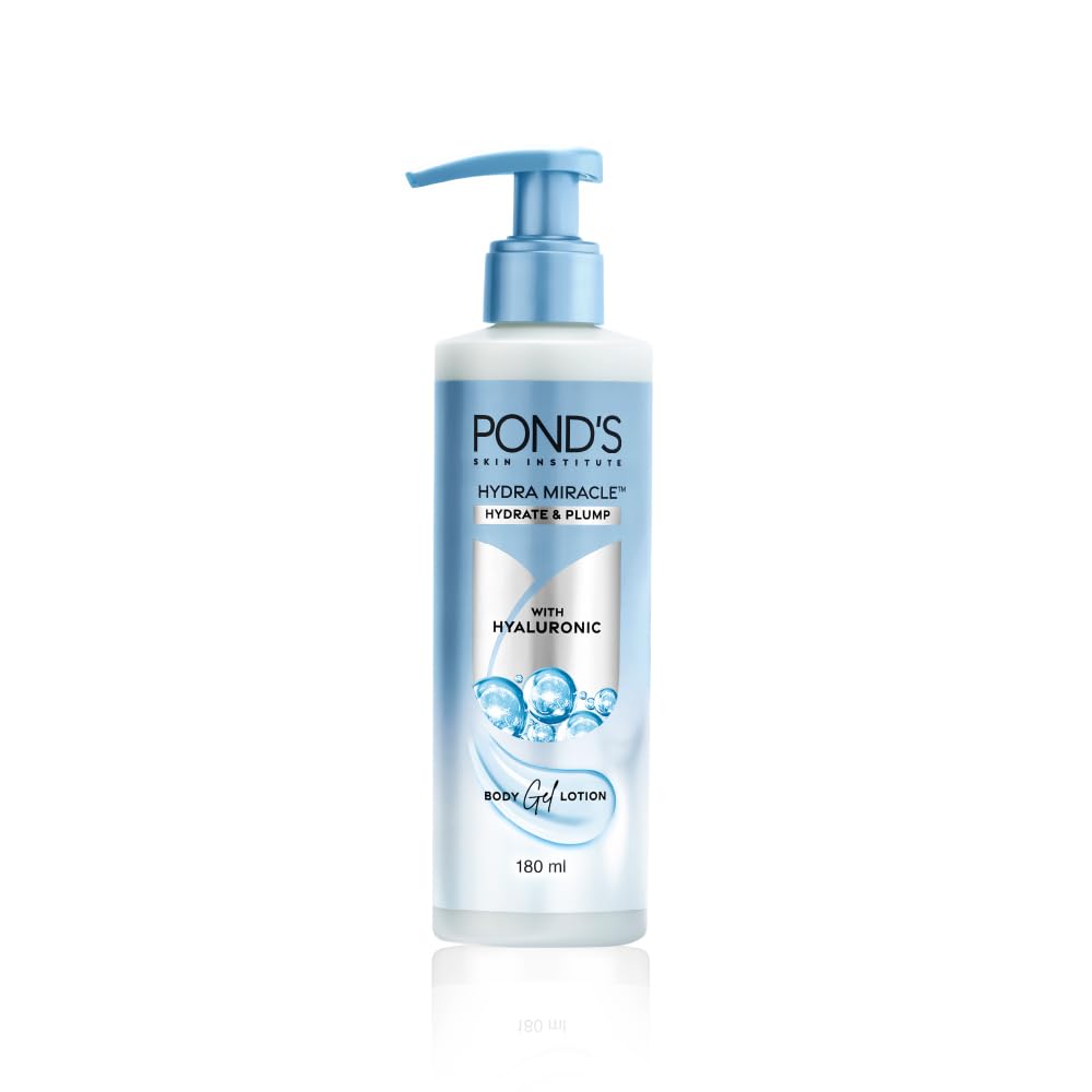 POND'S Hydra Gel Body Lotion with Hyaluronic Acid Vitamin E Niacinamide, Lightweight Non-Sticky Formula - front view