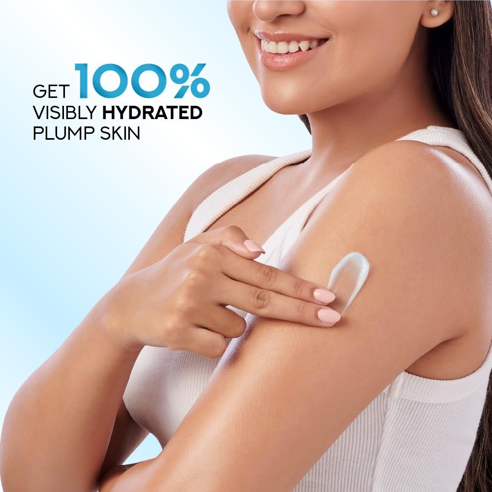 POND'S Hydra Gel Body Lotion with Hyaluronic Acid Vitamin E Niacinamide, Lightweight Non-Sticky Formula - packaging