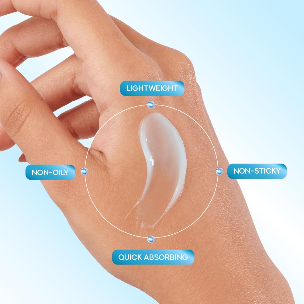 POND'S Hydra Gel Body Lotion with Hyaluronic Acid Vitamin E Niacinamide, Lightweight Non-Sticky Formula - close-up detail