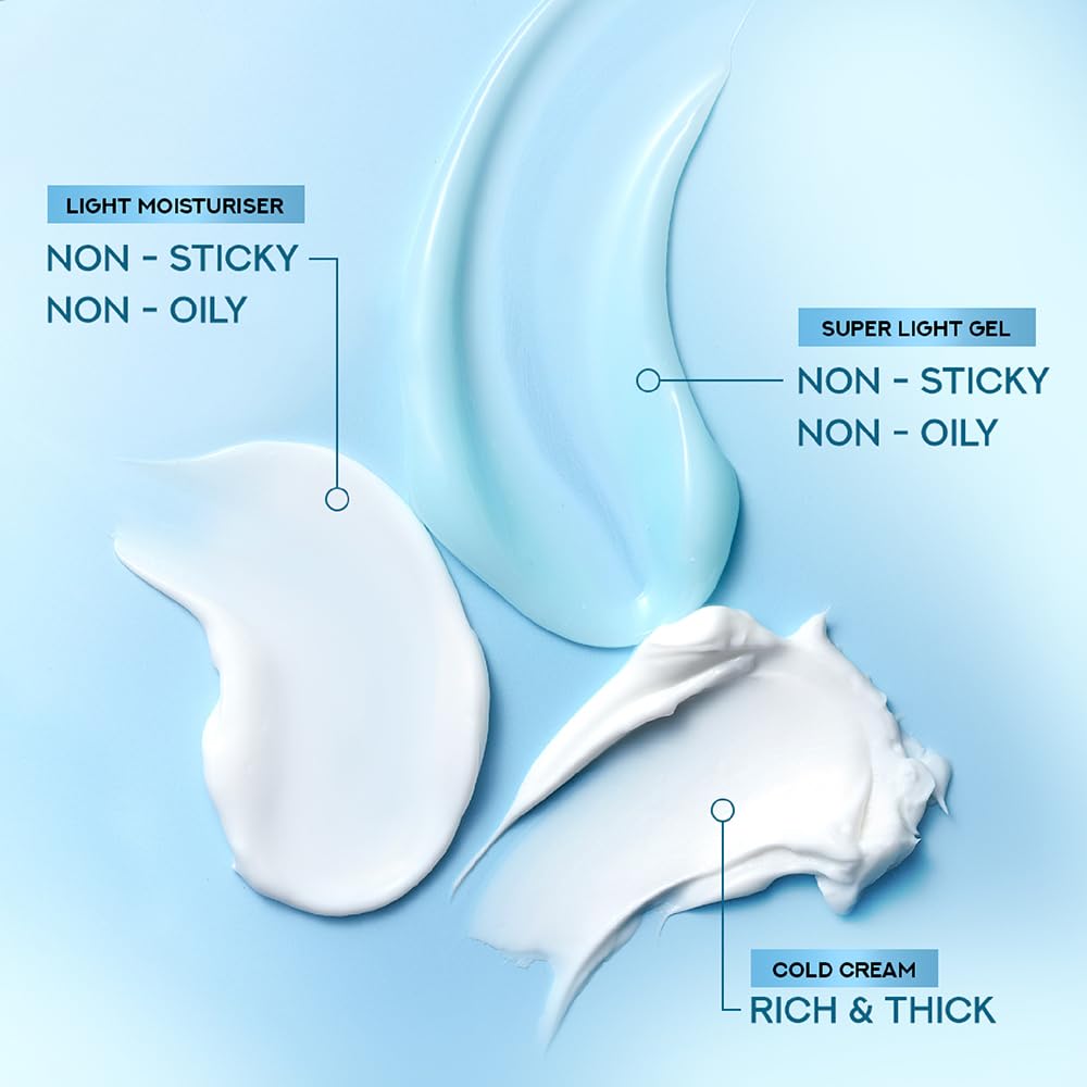POND'S Super Light Gel Moisturiser, Oil-Free Gel Face Moisturizer, Hyaluronic Acid, for Women - in use