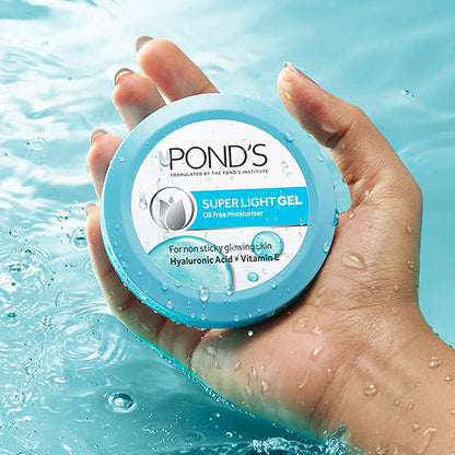 POND'S Super Light Gel Moisturiser, Oil-Free Gel Face Moisturizer, Hyaluronic Acid, for Women - ingredients panel (30)