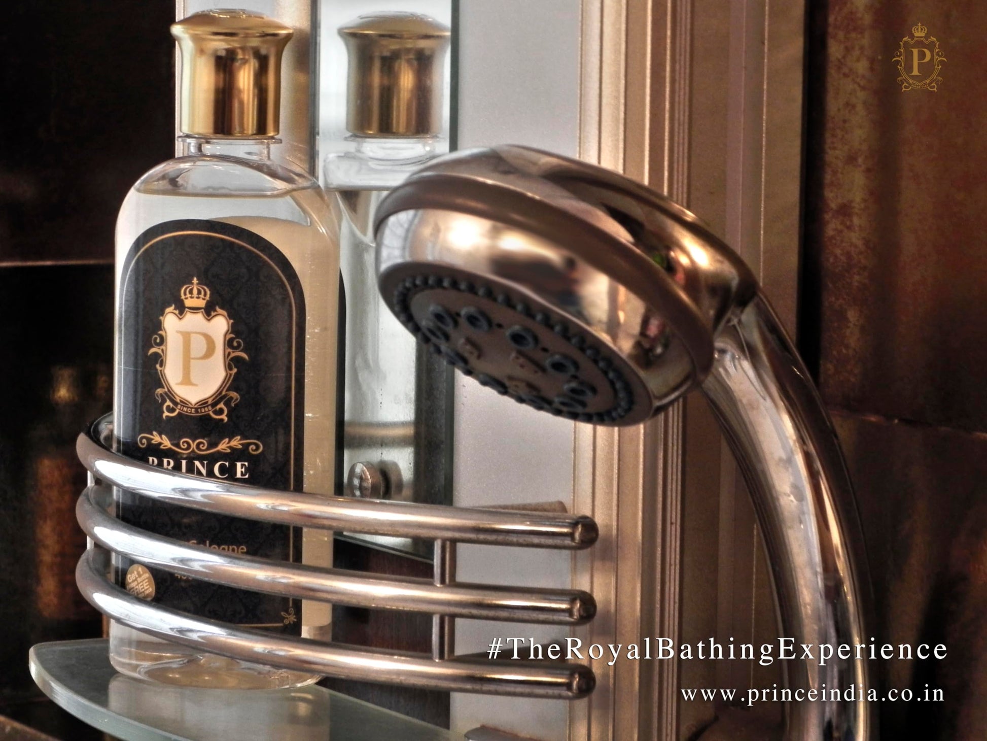 Prince Eau de Cologne Unisex Fragrance, Long-Lasting Fresh Scent, Multi-Purpose Cologne for Men and Women - label detail