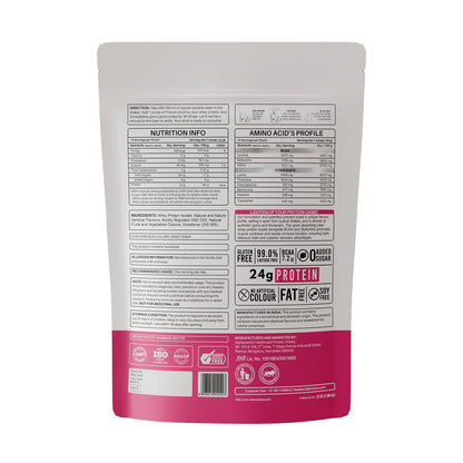 Protyze Anytime Clear Whey Protein Powder, 24g Protein, 7.2g BCAAs, Non GMO, Gluten Free - size and scale (24)