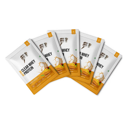 Protyze Anytime Clear Whey Protein Powder, 24g Protein, 7.2g BCAAs, Non GMO, Gluten Free (25)