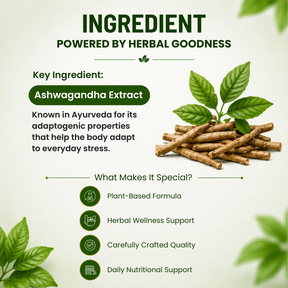PURE NUTRITION NATURAL TREASURES Ashwagandha Powder, 100g, USDA Organic Certified, Herbal Supplement - back view (17)