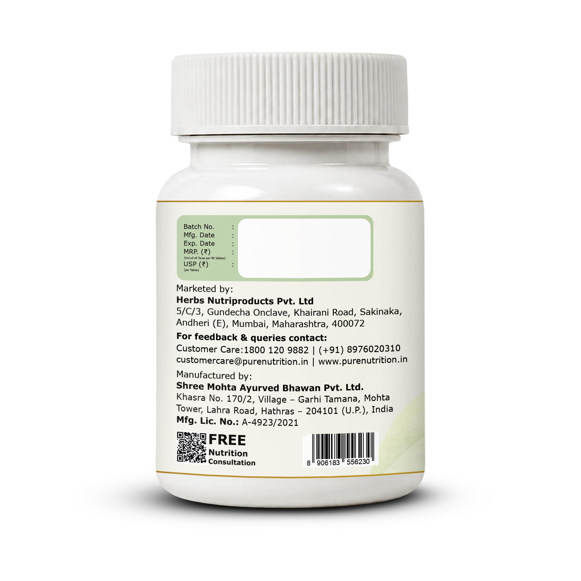 PURE NUTRITION NATURAL TREASURES Ashwagandha Powder, 100g, USDA Organic Certified, Herbal Supplement - in use