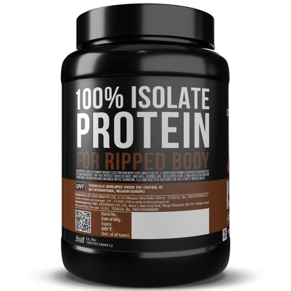 QNT ISO Ripped Whey Protein Isolate Powder with L-Carnitine & CLA, 1kg - size and scale (17)