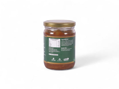 RB Delights Handmade Rajasthani Pickle Achar, No Added Preservatives, Ready to Eat Indian Pickle - back view (40)