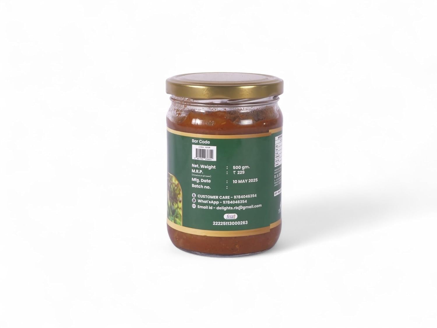 RB Delights Handmade Rajasthani Pickle Achar, No Added Preservatives, Ready to Eat Indian Pickle - packaging (41)