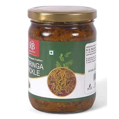 RB Delights Handmade Rajasthani Pickle Achar, No Added Preservatives, Ready to Eat Indian Pickle - front view (43)