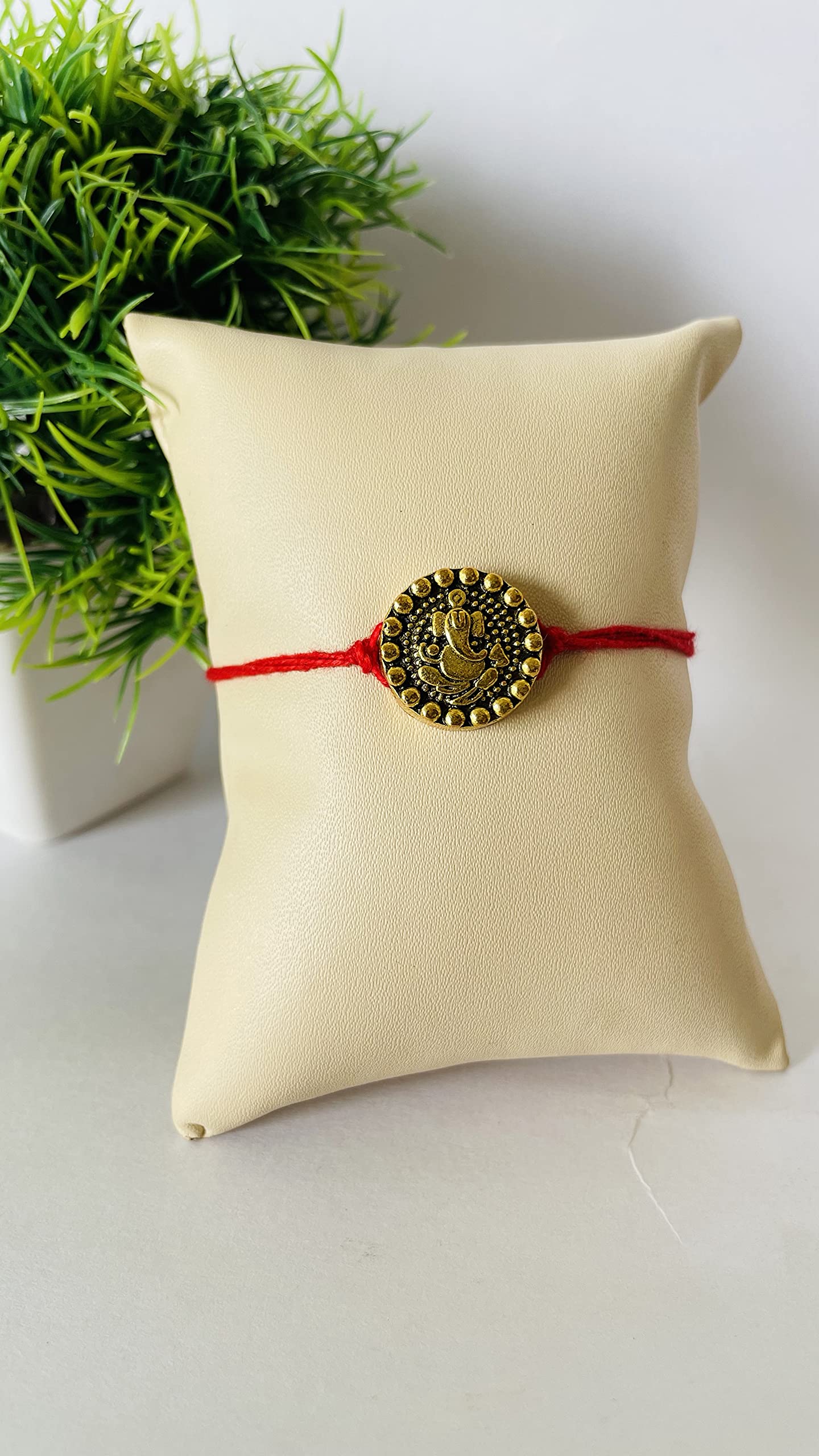 RDK SON'S Pack of 2 Peaceful Buddha Face Rakhis for Kids – Designer Raksha Bandhan Rakhi Set for Little Brothers & Sisters | 