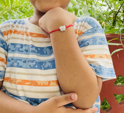 RDK SON'S Pack of 2 Peaceful Buddha Face Rakhis for Kids – Designer Raksha Bandhan Rakhi Set for Little Brothers & Sisters | 