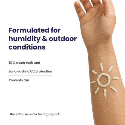 RE' EQUIL Ultra Matte Dry Touch Sunscreen Gel SPF 50 PA++++, Water & Sweat Resistant, Non-Greasy, Non-Comedogenic, For All Sk