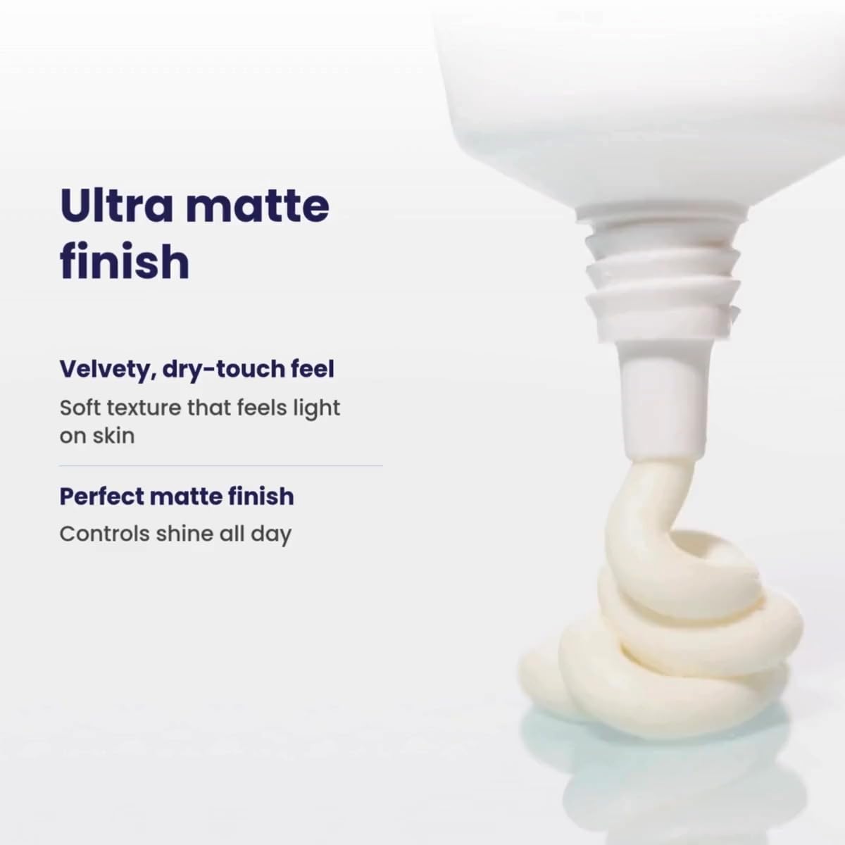 RE' EQUIL Ultra Matte Dry Touch Sunscreen Gel SPF 50 PA++++, Water & Sweat Resistant, Non-Greasy, Non-Comedogenic, For All Sk