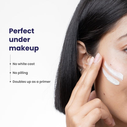 RE' EQUIL Ultra Matte Dry Touch Sunscreen Gel SPF 50 PA++++, Water & Sweat Resistant, Non-Greasy, Non-Comedogenic, For All Sk
