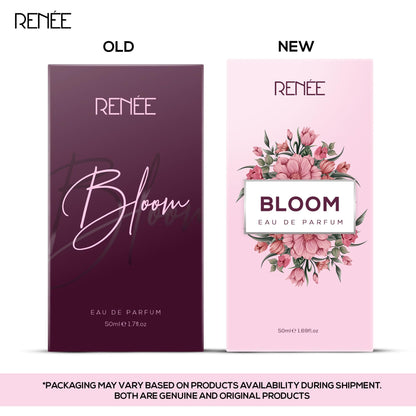 RENEE Bloom Eau de Parfum, Unisex Adult Fragrance with Almond, Tuberose, Sandalwood, Jasmine, Vanilla, Cocoa, Tonka by Aroma 