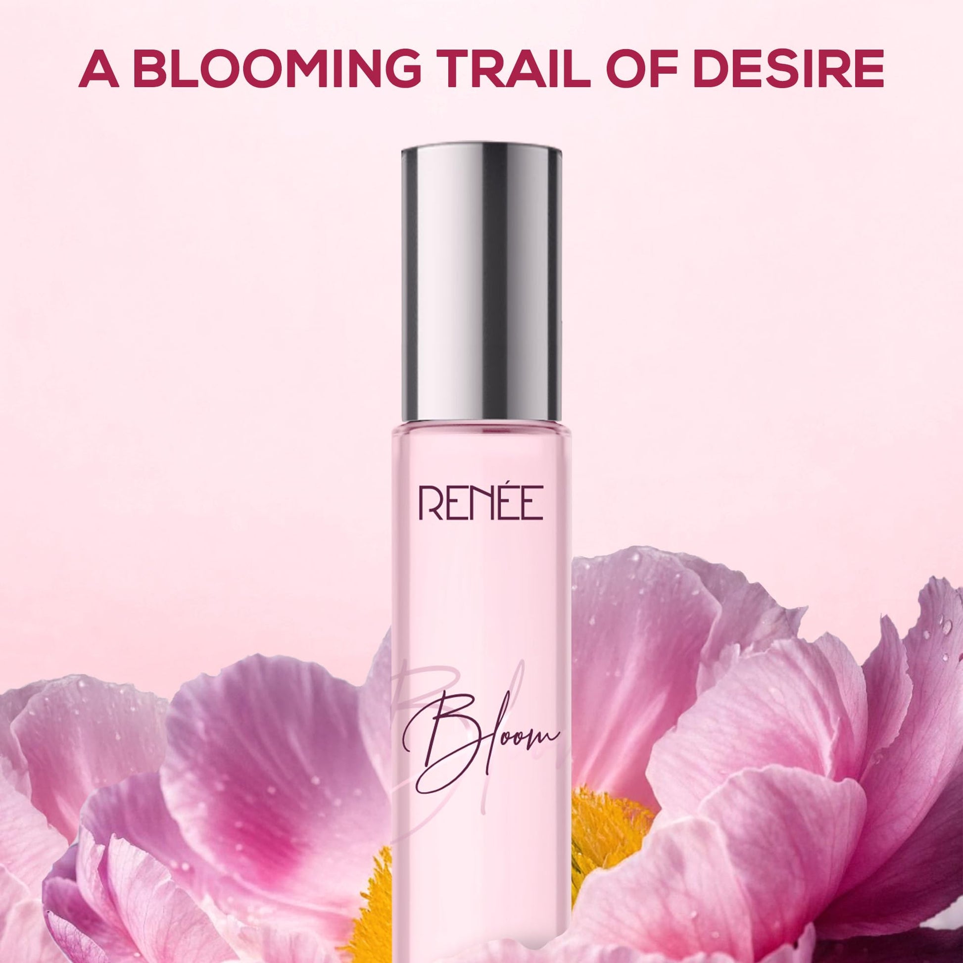 RENEE Bloom Eau de Parfum, Unisex Adult Fragrance with Almond, Tuberose, Sandalwood, Jasmine, Vanilla, Cocoa, Tonka by Aroma 