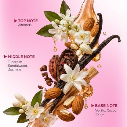 RENEE Bloom Eau de Parfum, Unisex Adult Fragrance with Almond, Tuberose, Sandalwood, Jasmine, Vanilla, Cocoa, Tonka by Aroma 