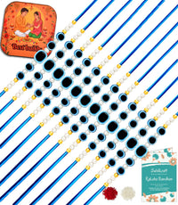 12 Evil Eye Rakhi EB