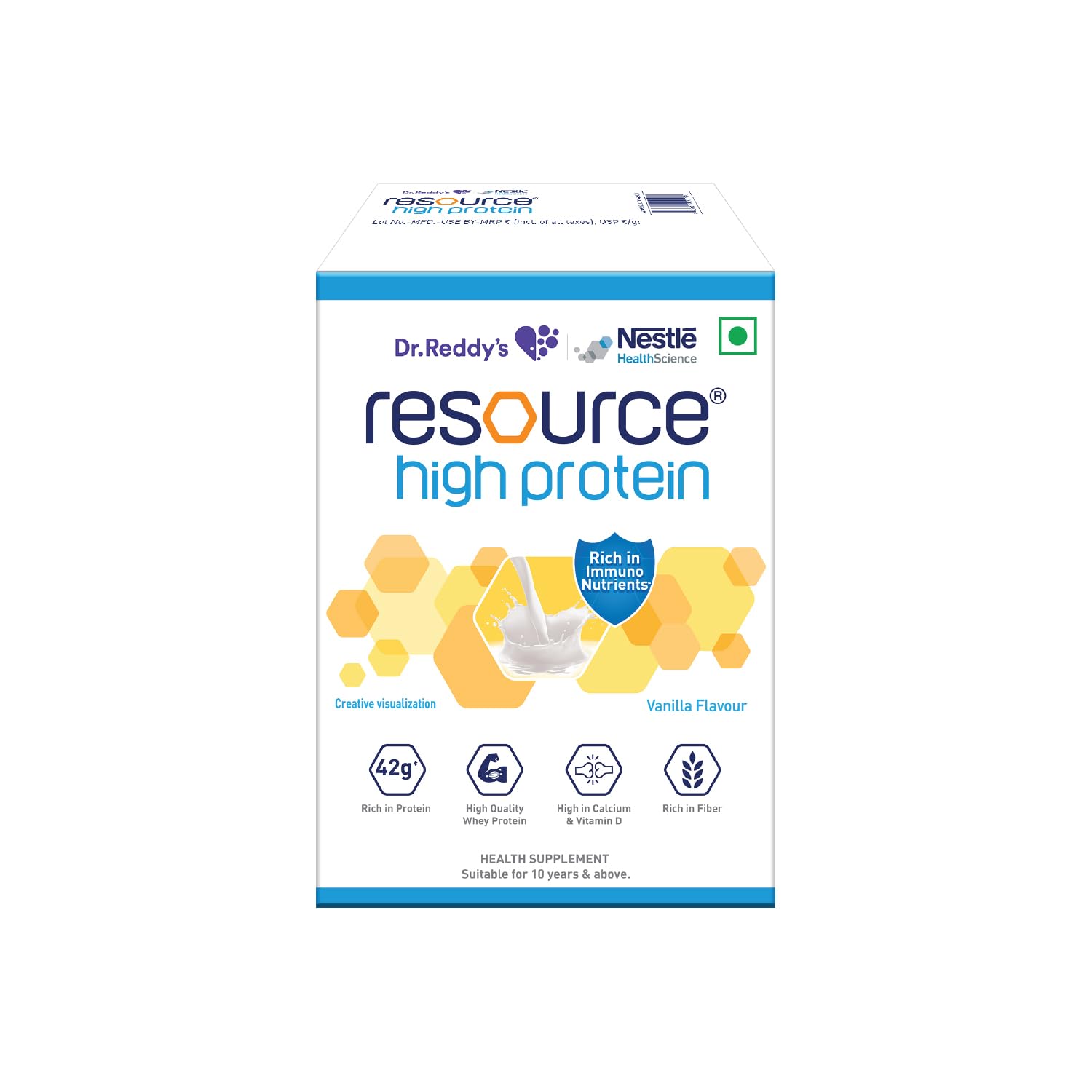 RESOURCE High Protein Powder, Vanilla Flavour, Whey Protein Supplement by Nestle Health Science (8)