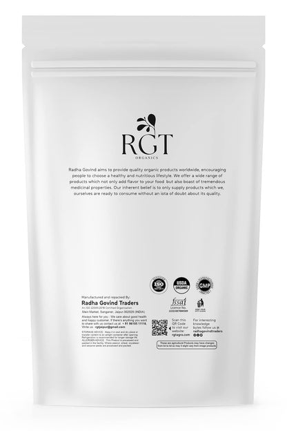 RGT Organics Dry Amla Pieces, 200g, Organic Sukha Amla Sabut, No Sugar No Salt, Dried Indian Gooseberry - close-up detail