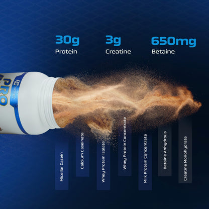 Ronnie Coleman Signature Series Pro-Antium Whey Protein, Double Chocolate, 907g (21 Servings) - back view