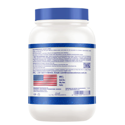 Ronnie Coleman Signature Series Pro-Antium Whey Protein, Double Chocolate, 907g (21 Servings) - close-up detail