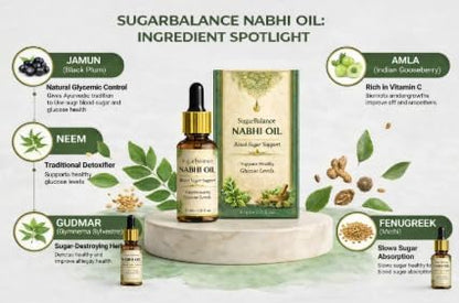 ROSEVEX Nabhi Oil Herbal Navel Care Oil, 30ml, Lightweight Body Oil for External Use - label detail