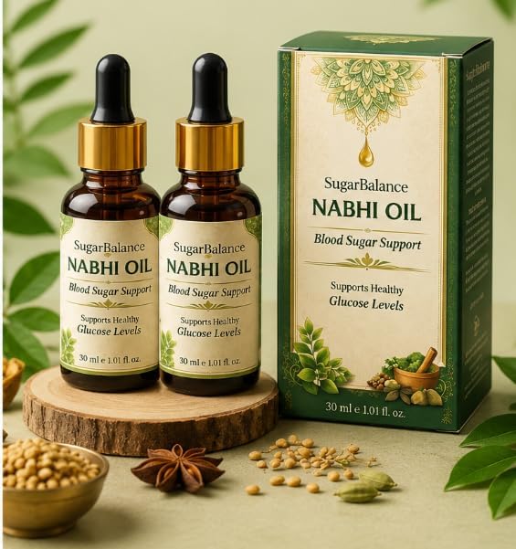 ROSEVEX Nabhi Oil Herbal Navel Care Oil, 30ml, Lightweight Body Oil for External Use (9)