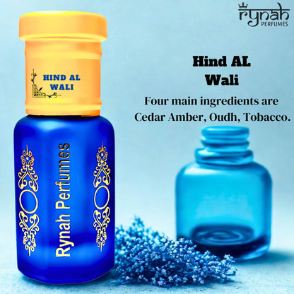 RYNAH Arabic Attar Combo for Men - 3 x 6ml Roll-On Non-Alcoholic Perfume Oil - Concentrated Oil Blend - size and scale (55)