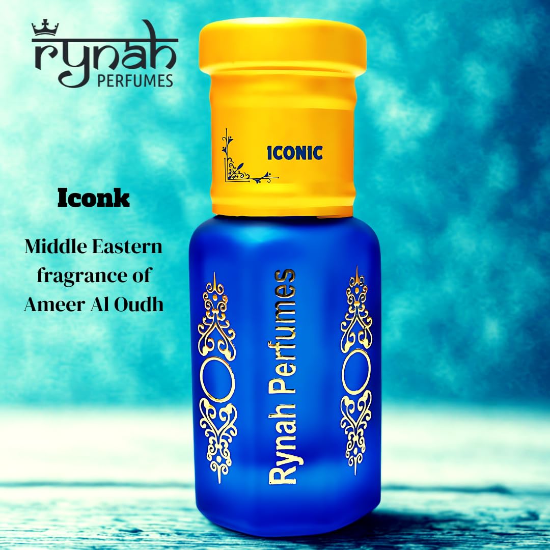 RYNAH Arabic Attar Set - 3 x 6ml Roll-On Perfume Oils (Jannat Ul Firdaus, Majmua, Hind Al Wali) - close-up detail (24)