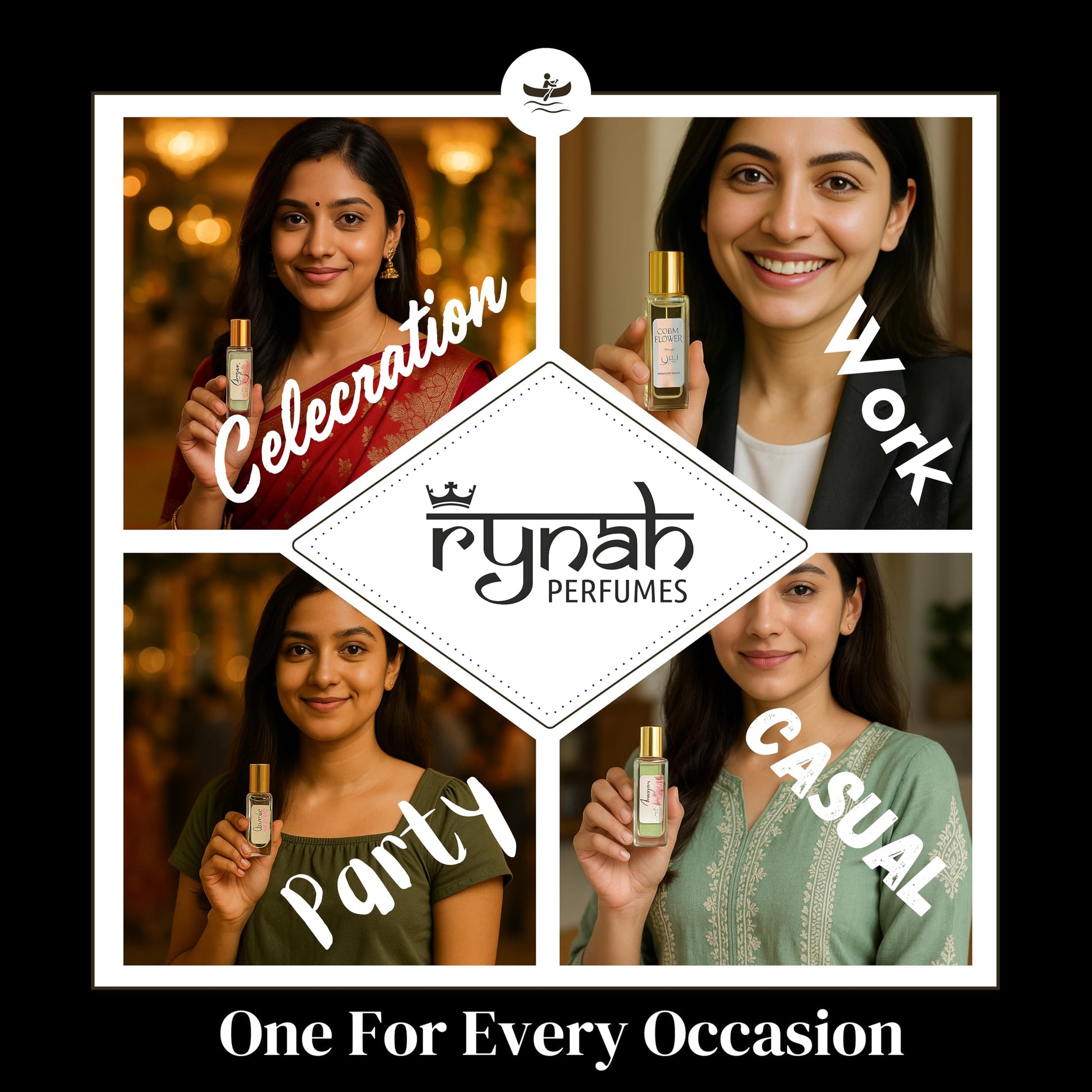 RYNAH Men's Perfume Gift Set, 4 x 20ml Eau de Parfum, Travel-Friendly Fragrance Collection - in use (17)