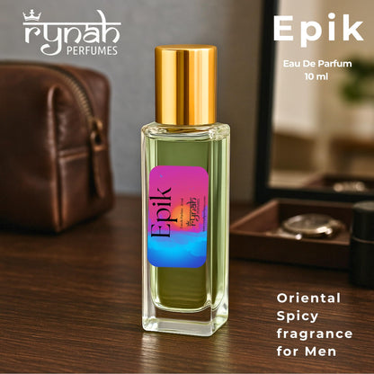 RYNAH Men's Perfume Gift Set, 4 x 20ml Eau de Parfum, Travel-Friendly Fragrance Collection - packaging