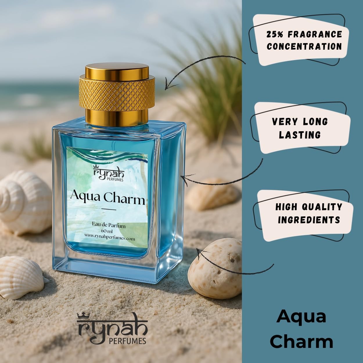 RYNAH Perfume Set for Men - 5 x 10ml Eau de Parfum Travel Gift Set (5 Unique Fragrances) - packaging (11)
