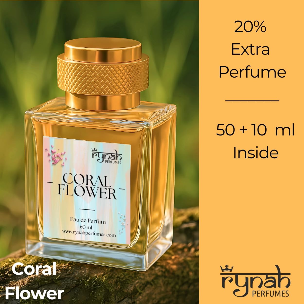 RYNAH Perfume Set for Men - 5 x 10ml Eau de Parfum Travel Gift Set (5 Unique Fragrances) - front view (25)