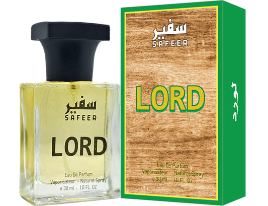 Safeer Lord Eau de Parfum 30ml Unisex Long-Lasting Modern Perfume