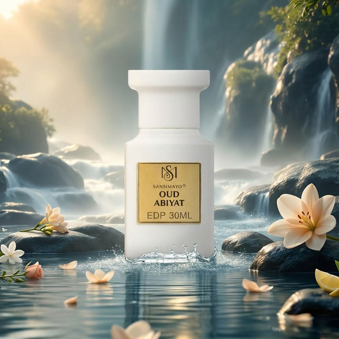 SANSI MAYO Aura Eau de Parfum for Men, 30ml, Fresh Woody Scent with Clean Refined Notes (15)