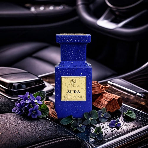 SANSI MAYO Aura Eau de Parfum for Men, 30ml, Fresh Woody Scent with Clean Refined Notes