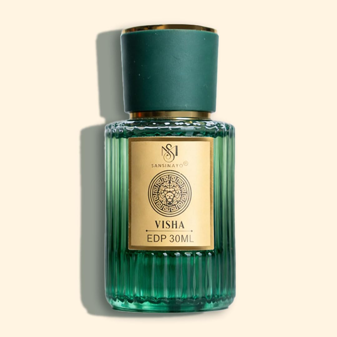 SANSI MAYO Aura Eau de Parfum for Men, 30ml, Fresh Woody Scent with Clean Refined Notes (37)