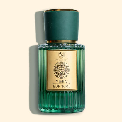 SANSI MAYO Aura Eau de Parfum for Men, 30ml, Fresh Woody Scent with Clean Refined Notes (37)