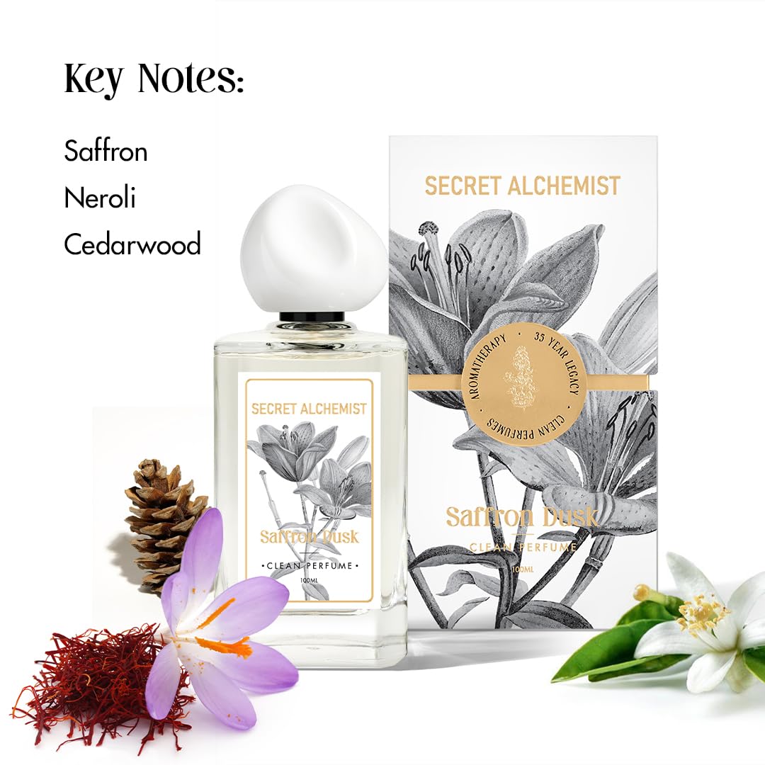 Secret Alchemist Fresh Vetiver Parfum 100ml, 25% Oil Concentration, Men, IFRA Certified - front view (27)