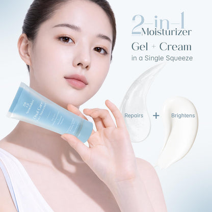 SEOULSKIN Dual Care Face Moisturizer Cream 50g, 2-in-1 Facial Moisturizer with Kojic Acid, Niacinamide and Peptides, Unisex N