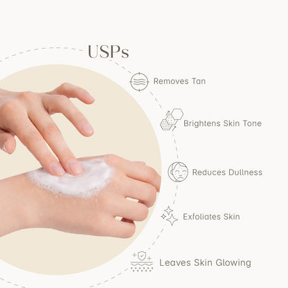 SEOULSKIN Kojic & Rice Water Brightening Soap Bar, 100g, Solid Soap with Niacinamide, Paraben Free - back view