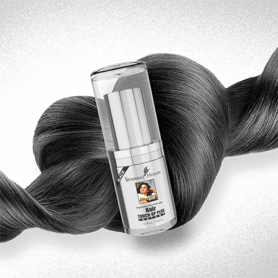 Shahnaz Herbals Hair Touch-Up Plus, Roll-On Root Touch-Up Stick, Hair Color Concealer - front view
