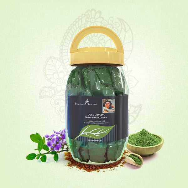 Shahnaz Herbals Natural Herbal Hair Color, Ayurvedic Henna Hair Dye - Hair Coloring Agent