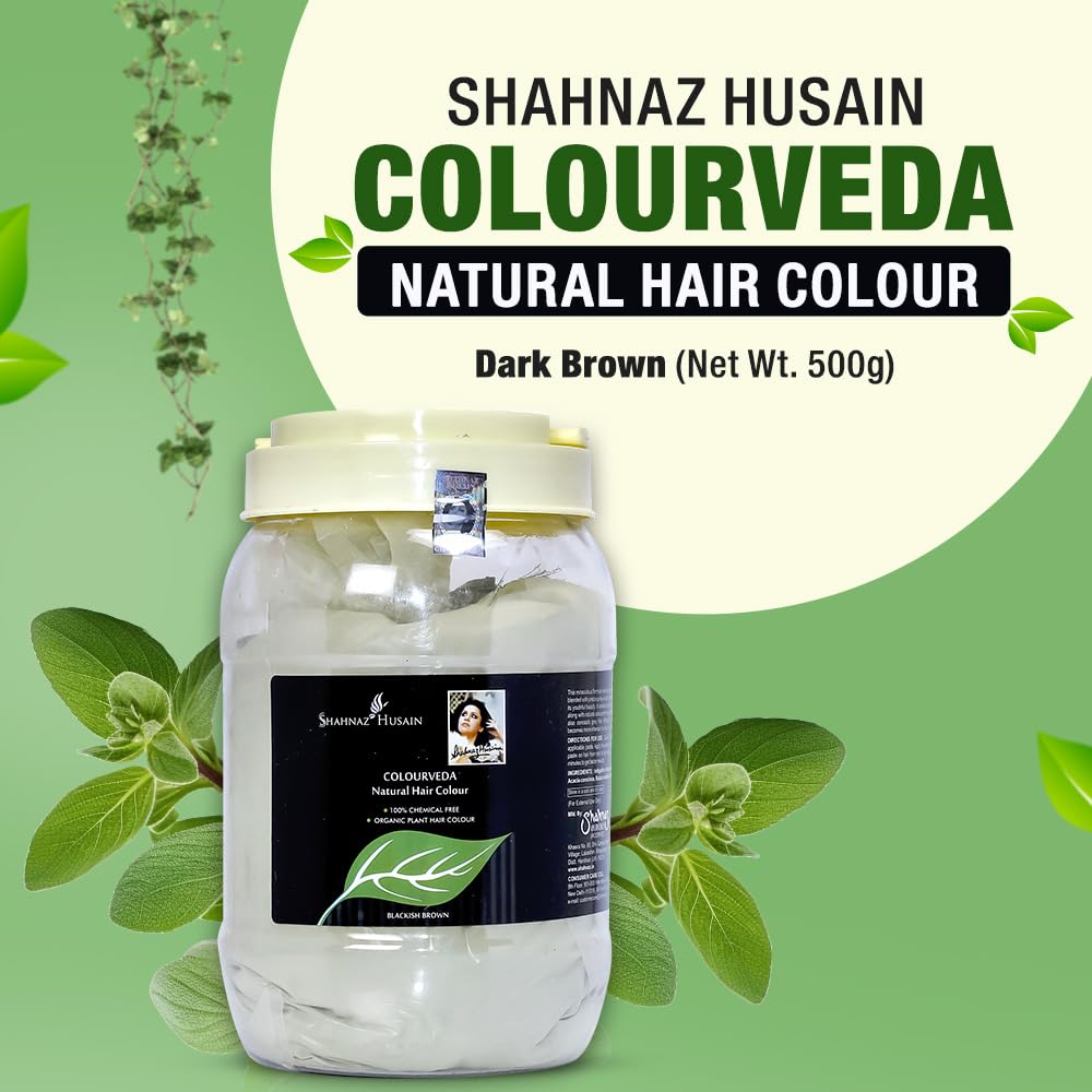Shahnaz Herbals Natural Herbal Hair Color, Ayurvedic Henna Hair Dye - Hair Coloring Agent - front view (10)